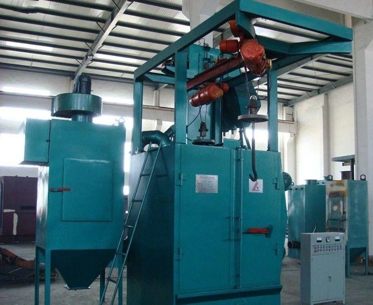 上?？蛻?hù)購(gòu)買(mǎi)華旭雙吊鉤拋丸機(jī)案例