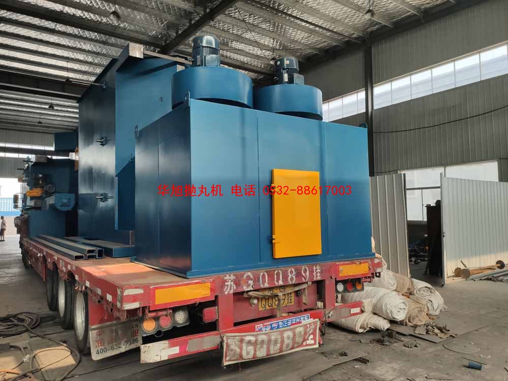 發(fā)往浙江寧波客戶的Q6915通過式拋丸機(jī)