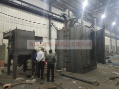 吊鉤式拋丸機(jī)驗(yàn)貨現(xiàn)場(chǎng)