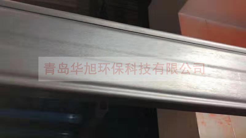 方管拋丸除銹后的效果