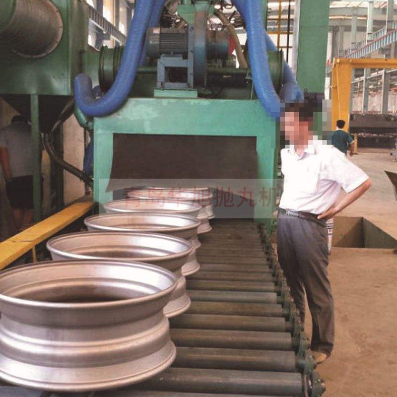 鋁合金輪轂拋丸清理機