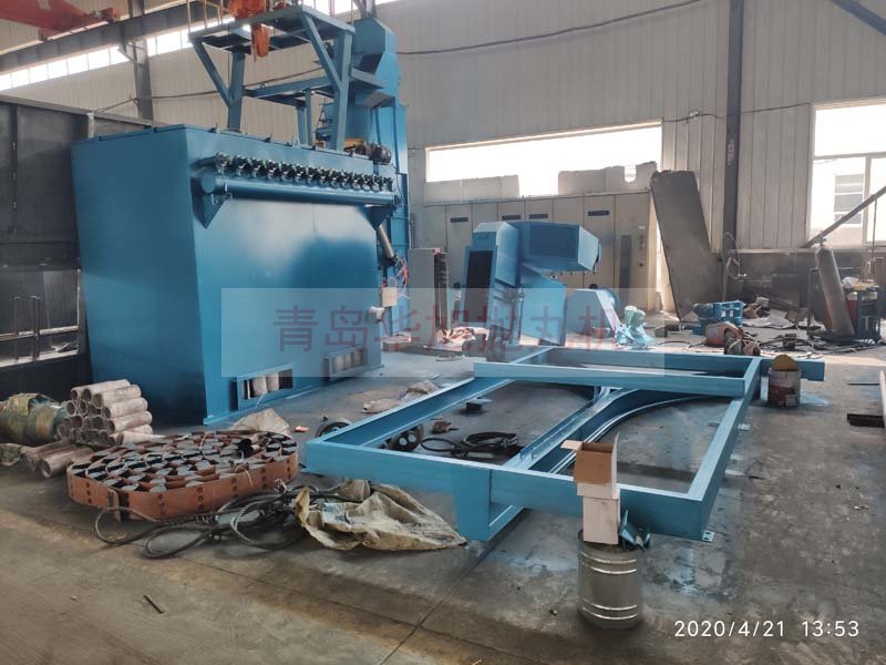 Q3710吊鉤式拋丸機吊鉤軌道