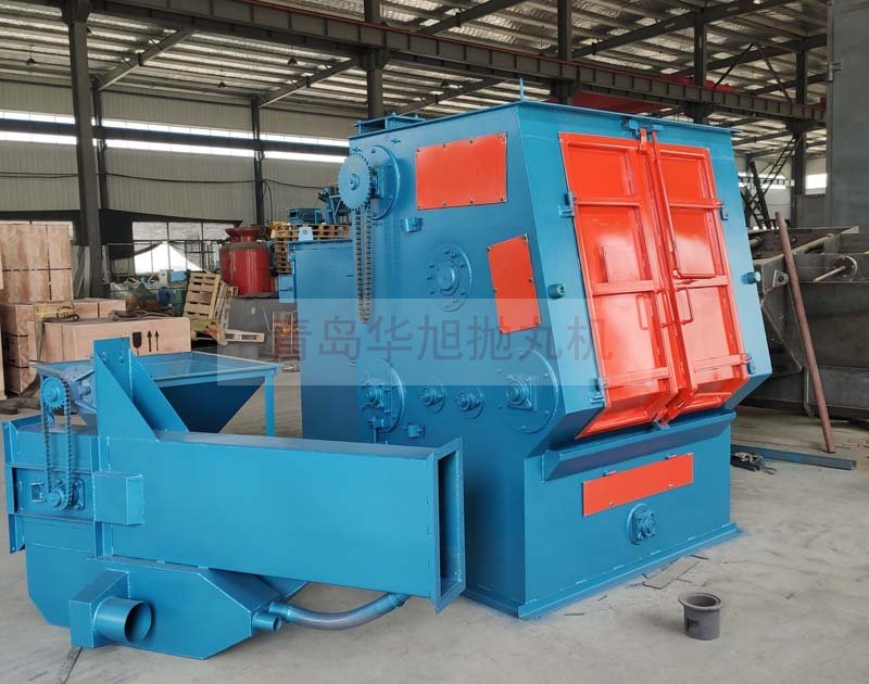 Q3210履帶式拋丸機發(fā)往秦皇島