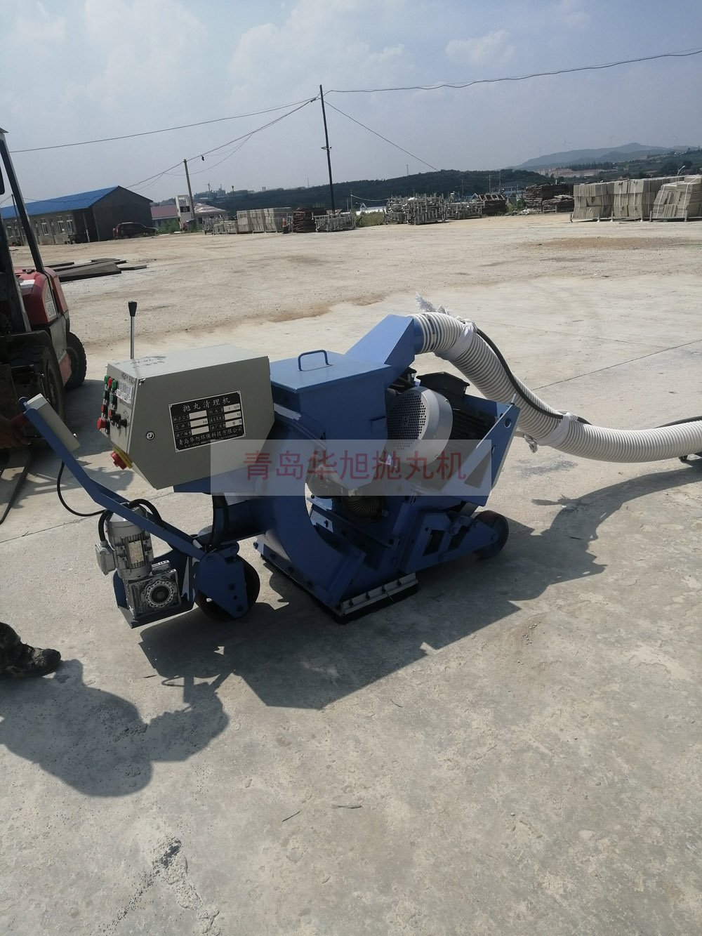 橋面粗化打砂設備