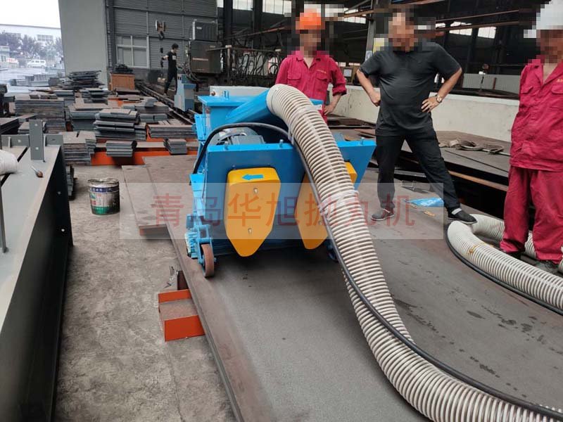 HX-850移動式拋丸機-鋼板除銹設(shè)備
